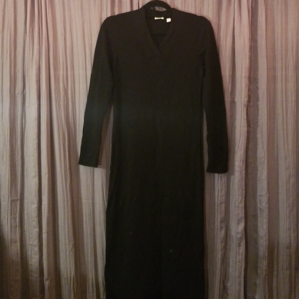 Merino wool sweater dress